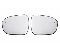 Compatible Con Nissan PARA Ariya. Espejo Retrovisor Exterior De Cristal Reflectante Lateral Con Calefacción Y Luz De Punto Ciego Cristal de espejo lateral(Left and right)