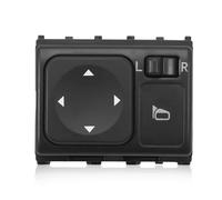 Compatible con Nissan para Frontier 2009-2019 Interruptor de cristal de espejo 25570-5Z100 25570-CL00A