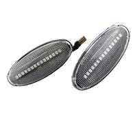 Compatible Con Nissan Para Navara Para D22 Para NP300 1998 1999 2000 2001 2002 2003 2004 2005 Luz De Marcador Lateral De Señal De Giro Dinámica Piezas De Automóvil Señal de giro dinámica(White)