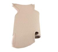 Compatible con Nissan para Pathfinder III para Frontier para Xterra para Navara 2005-2015 Cubierta del volante del coche Volante trenzado(Beige)