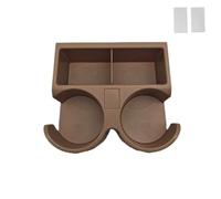 Compatible Con Nissan Para Patrol Y61 1997-2016 Soporte Para Vasos Con Reposabrazos De Coche Soporte Para Bebidas A Prueba De Calor FYE727068 FYE727069 expansor soporte bebidas coche(Brown)