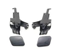 Compatible Con Nissan Para Qashqai J10 2007 2008 2009 2010 Faro Delantero De Coche Arandela Boquilla Tapa De La Cubierta De La Bomba 28611-JD000 Boquilla Lavafaros(4 pcs LH and RH)