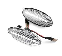 Compatible Con Nissan Para X-Trail 2007 2008 2009, Accesorios Para Coche, Luces De Giro, Luces De Posición Laterales, Intermitentes 26160-8990A 26160-89900 Intermitente Retrovisor(Clear)