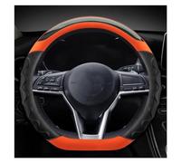 Compatible Con Nissan Para X-Trail Para Qashqai Para Rogue 2017-2021 Forma D 38 Cm/15 Pulgadas Cubierta Del Volante Del Coche Decoración Interior Del Coche Cubiertas del Volante