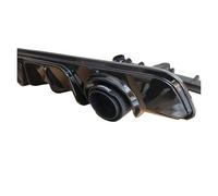 Compatible con Nissan Sylphy The 14th 2020-2022 Difusor de labio de parachoques trasero de coche con lámpara y alerón de garganta trasera Accesorios Kits de carrocería Tuning(Style 2)