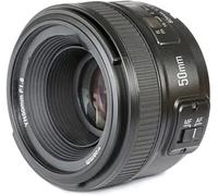 Compatible con Objetivos Nikon F-Mount D7200, D90, D750 y D610 DSLR. Objetivo Fijo estándar de 50 mm f/1.8 con Enfoque automático.