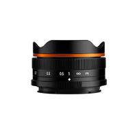 Compatible con Objetivos Ojo de pez Sony E-Mount de 10 mm F5.6 APS-C de Enfoque Manual(Black,E-Mount(APS-C))