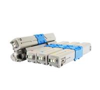 Compatible con Oki, 4 Cartuchos de tóner for C332 C332dn MC363 MC363dn, 46508712 46508711 46508710 46508709(46508704 03 02 01 US)