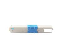 Compatible con Oki, 46508712 46508711 46508710 46508709 Cartucho De Tóner For C332dn MC363dn C332 MC363 Impresión Estable(Cyan 46508711)