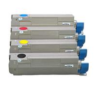 Compatible con Oki C5600 C5700 Cartucho de tóner en Color C5600 C5500 Cartucho de Tinta Oki 43324408 Cartucho de tóner