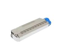 Compatible con Oki, Cartucho de tóner for C610 C710 C711 C810 C830 C822 C823 C711WT 8432WT 44318661(BK)