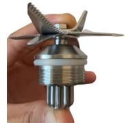 Compatible Con Omcan BL-CN-0002-B, Compatible Kenmore Pro, Compatible Dash, DPB300BK Contenedor De Cuchillos Licuadora Acero Inoxidable Reemplace La Taza Mezcladora Eléctrica Gran Capacidad