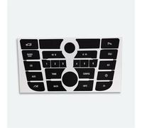 Compatible con Opel para Astra J Fijación del salpicadero del Coche Control de Clima CD Panel MP3 Botón de Radio Adhesivos de reparación Calcomanías Interiores (Color : C)