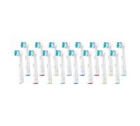 , Compatible Con Oral-B, Cepillo De Dientes Eléctrico Sónico Fit Advance Power/Pro Health/Triumph/3D Excel/Vitality 4/8/16 Cabezales De Cepillo De Repuesto(16Pcs With logo)