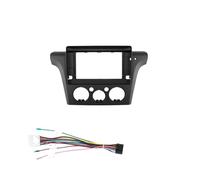 Compatible con Outlander 2001-2005. Panel Frontal de Radio de Coche de 9/10,1 Pulgadas con GPS, Reproductor estéreo 2DIN y Marco de salpicadero.(10IN Frame B Cable)