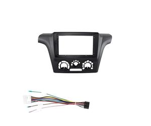 Compatible con Outlander 2001-2005. Panel Frontal de Radio de Coche de 9/10,1 Pulgadas con GPS, Reproductor estéreo 2DIN y Marco de salpicadero.(9IN Frame C Cable)