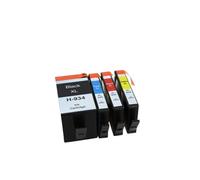 Compatible con Paquete de 4 Cartuchos de Tinta 934 934XL 935XL Officejet Pro 6230 6830 6835 6812 6815