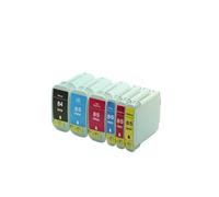 Compatible con Paquete de 6 Cartuchos de Tinta 84 85 Designjet 30 70 130 130GP 130NR 30GP 30N 90 90GP 90R(1pcs Yellow)