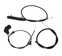 Compatible Con Para 320i Base Sedán 4 Puertas 2001 2002 2003 2004 2005 3 Cables Bowden Apertura Del Capó Motor 51238208442 Apertura del Capó del Coche