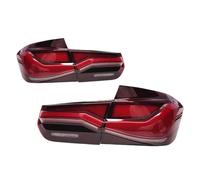 Compatible Con Para 320i Para 328i Para 335i 2012-2018 Freno Antiniebla Trasero Señales De Giro Luces Traseras De Coche Piezas De Ensamblaje luces de matrícula(Pair Of Red)
