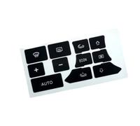 Compatible Con Para A3 8P 2003-2012 Kit De Reparación De Botones De Aire Acondicionado Para Tablero, Pegatinas Para Interruptor De Control De Climatización. Botón coche Pegatinas