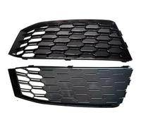 Compatible Con Para A4 B9 2016 2017 2018 Rejilla De Luz Antiniebla Automotriz Cubierta Parrilla Lámpara OEM: 8W0807681F 8W0807682F Embellecedor antiniebla