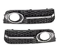 Compatible Con Para A4 Para S4 B8 2009 2010 2011 2012 2 Piezas Rejilla Para Faros Antiniebla Para Automóviles Cubierta Para Embellecedor antiniebla