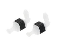 Compatible Con Para A6 S6 2005-2018 A6 Para Allroad 2015-2018 A6L 2005-2024 2 Conectores De Boquilla De Lavaparabrisas Con Clip De Codo 3B0955665C.