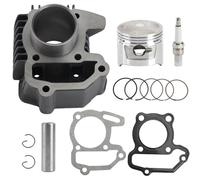 Compatible Con Para Badger 80 Para YFM80 1985-2001 22K-11311-02-00 22F-11351-01-00 55X-11181-00-00 C7H-SA000-00-00 Kit De Extremo Superior De Perno De Cilindro Cilindro Juego De Pistón