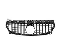 Compatible Con Para CLA-Class W117 Para AMG 2013-2018 2019 Rejilla De Admisión De Aire Superior Delantera Del Coche Radiador Estilo Negro Brillante capó delantero parrilla