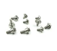 Compatible Con Para CRF450R 2010-2020 Para CRF450RX 2017-2020 Kit 10 Tornillos Para Carenado Motocross Fijación Placa Protectora Del Radiador Y Depósito De Combustible
