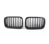 Compatible Con Para E36 1992 1993 1994 1995 1996 Par De Parrillas Delanteras Competición De Doble Lama Color Negro Mate 51138122237 capó delantero parrilla