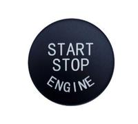 Compatible con para E90 E60 E70 E71 botón de interruptor de parada de arranque de motor de coche reemplazar cubierta estilo de coche Accesorio Botón Pegatinas