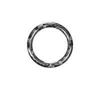 Compatible Con Para E90 E92 E93 2009 2010 2011 2012 Accesorios Coche Botón De Arranque One-key Decoración Cubierta Pegatinas Accesorios Interior Coche(Black)