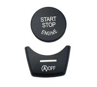 Compatible Con Para F12 2011-2017 Para F01 2009-2014 Coche Botón Encendido Apagado Motor Freno Electrónico P Interruptor Cubierta Moldura Pegatina Interior del coche(Start stop trim)