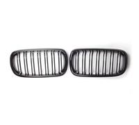 Compatible Con Para F15 F16 X5 2014 2015 2016 2017 Par Rejillas De Riñón Dobles Para Parachoques Delantero Color Negro Brillante 51712334708 Parrilla Delantera Coche