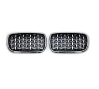 Compatible Con Para F15 F16 X5 X6 2014 2015 2016 2017 2018 Parrilla Delantera Coche Para Diamante Meteor Central Accesorios De Estilo Parrilla Delantera Coche