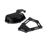 Compatible Con Para HP4 2012-2014 Para S1000R 2014-2017 Para S1000RR 2010-2017 Cubierta Deslizante Del Motor Protector Contra Choques Cubierta Del Cárter Del Motor Tapa Generador(Black)