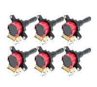 Compatible Con Para M52 M54 M62 S52 S62 Bobina De Encendido Roja UF300 UF354 12131748017 12131748018 12137599219 Bobinas Encendido(6PCS)