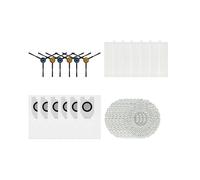 Compatible con para Midea V12 Piezas de Repuesto para Aspiradora Robot Cepillo Lateral Filtro Trapo de Mopa Bolsa de Polvo Accesorios de Reemplazo