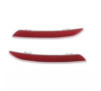 Compatible Con Para Serie 5 F10 2010 2011 2012 2013 Reflector De Parachoques Trasero De Coche Tira Reflectante De Luz Trasera 63147203237 63147203238 Catadióptrico paragolpes(Set)