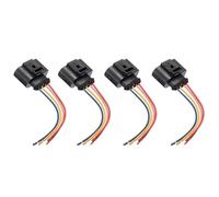Compatible Con Para Tiguan 2.0T 2009-2016 Para Rabbit 2006-2008 4PCS Conector De Mapa De Bobina De Encendido Conector De Cableado De Arnés 1J0998724 Bobina Encendido Auto