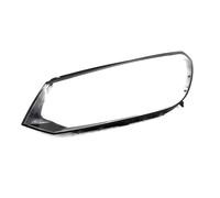 Compatible Con Para Touareg 2011 2012 2013 2014 Cubierta Lente Vidrio Faros Delanteros Izquierdo Y Derecho Coche Cubierta Faro Halógeno Carcasa Pantalla Luz Delantera Carcasas faros coche(Left)