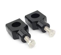 Compatible con para Vulcan 900 Kit De Elevador De Manillar Clip De Montaje Accesorios De Abrazadera De Elevación De Manillar De Motocicleta Elevadores Manillar Moto(22mm Black)