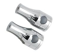 Compatible Con Para Vulcan Para 650 S Para EN650 Para VN650 Para S650 Abrazadera De Elevación Manillar De Motocicleta Elevador De Barra De Manillar De Motocicleta Elevadores Manillar moto(Chrome)