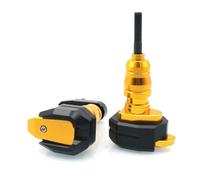 Compatible Con Para Yzf Para R6 Para Yzfr6 2006-2016 2015 2014 Marco Protección Contra Caídas Motocicleta Deslizador Carenado Protector Almohadilla Choque Protector Protector CaíDa(A-Yellow)