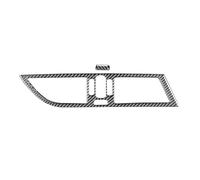 Compatible Con Para Z4 E89 2009 2010 2011 2012 2013 2014 2015 2016, Embellecedor Salida De Aire Central Para Interior De Coche, Pegatinas Decorativas interiores coche