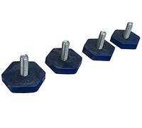 Compatible con patas ajustables Hotpoint Ariston Indesit AIB16UK HV5L125PUK (juego de 4 piezas)