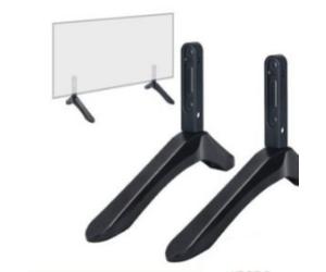 Compatible con patas de repuesto para televisores Samsung, soporte universal para TV con almohadillas antideslizantes, fácil instalació