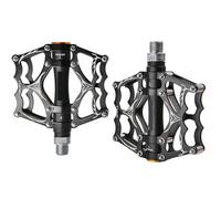 Compatible con Pedales de Aluminio ultraligeros MZYRH Y05, 3 rodamientos sellados, Accesorios Antideslizantes e Impermeables for Bicicletas de Carretera BMX MTB(MZ-Y05-Black)